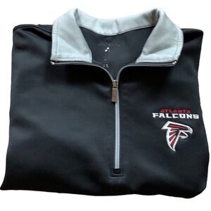 Antigua Leader pullover Black Atlanta Falcons Size Medium